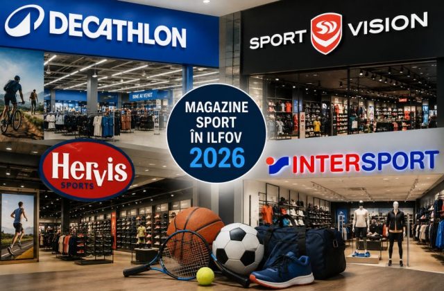 Magazine sport în Ilfov 2026 - Decathlon, Sport Vision, Hervis, Intersport