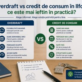 Overdraft vs credit de consum în Ilfov