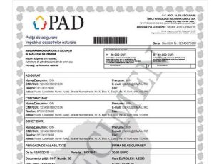PAID + asigurări locuință în Ilfov