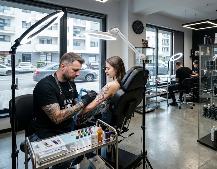 Studiouri de tatuaje în Ilfov 2026 - tatuatori, prețuri, igienă