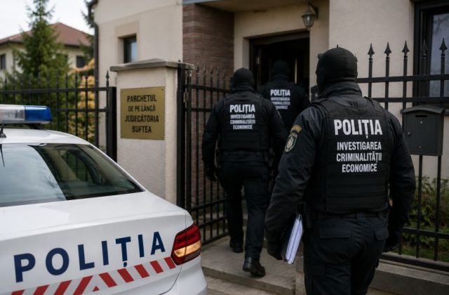 5 percheziții, inclusiv în Ilfov, într-un dosar de delapidare și concurență neloială. Prejudiciul estimat 1,5 milioane de lei