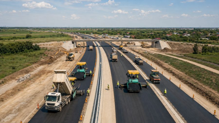 A0 Nord, Lotul 1 - A ajuns la aproximativ 70% - Segmentul Corbeanca-Mogoșoaia ar putea fi gata în august