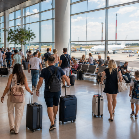 Aeroportul Otopeni a depășit 7,7 milioane de pasageri în primul semestru din 2026