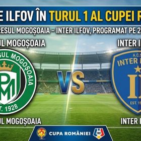 Derby de Ilfov în Turul 1 al Cupei României. Progresul Mogoșoaia – Inter Ilfov, programat pe 29 iulie
