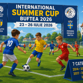 International Summer Cup Buftea 2026, programată între 23 și 26 iulie pentru șapte generații de copii