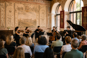 Mogoșoaia - Concert cameral ADMUSICAM duminică, la Palatul Brâncovenesc, intrarea este liberă