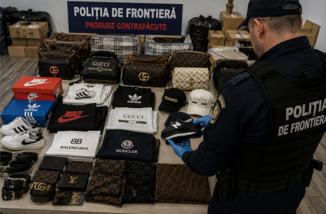 Percheziții în Ilfov într-un dosar de contrafacere