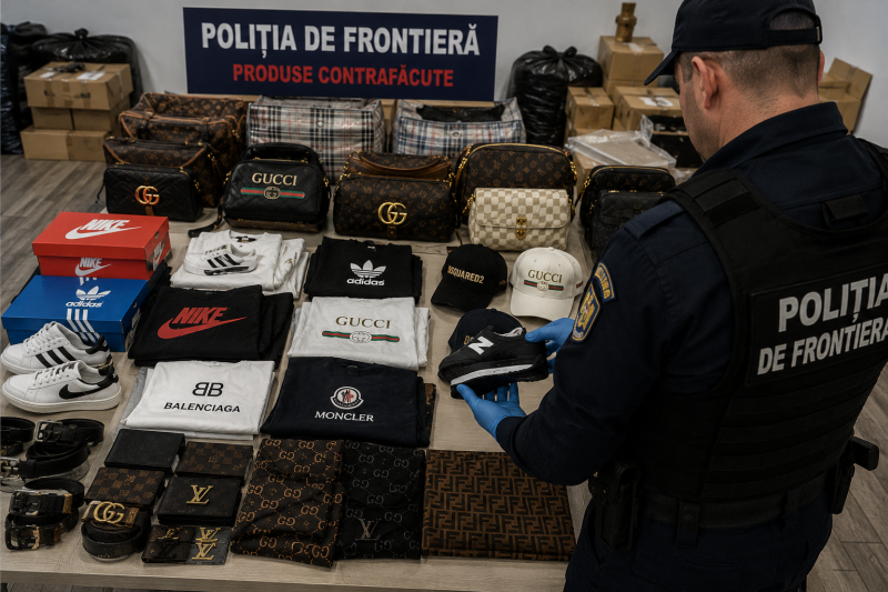 Percheziții în Ilfov într-un dosar de contrafacere