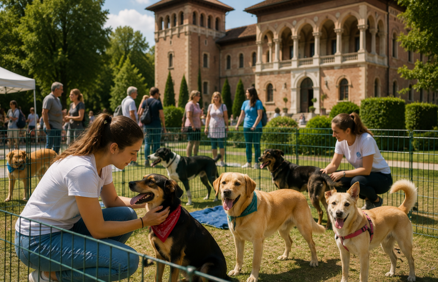 Târg de adopții ASPA la Mogoșoaia, pe 25 iulie - 20 de câini își caută familii
