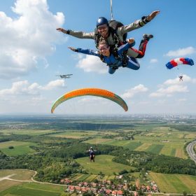 Skydiving și paragliding aproape de Ilfov