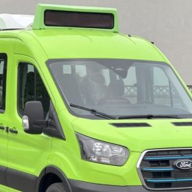 microbuz scolar electric Dobroesti