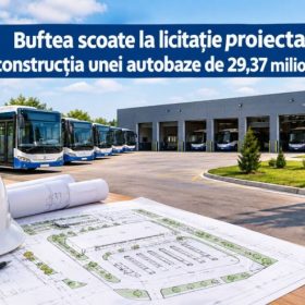 Buftea licitează autobaza de 29,37 milioane lei