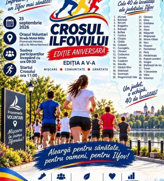 Crosul Ilfovului la Voluntari