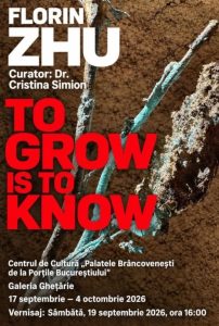 Florin Zho To Grow Is To Know