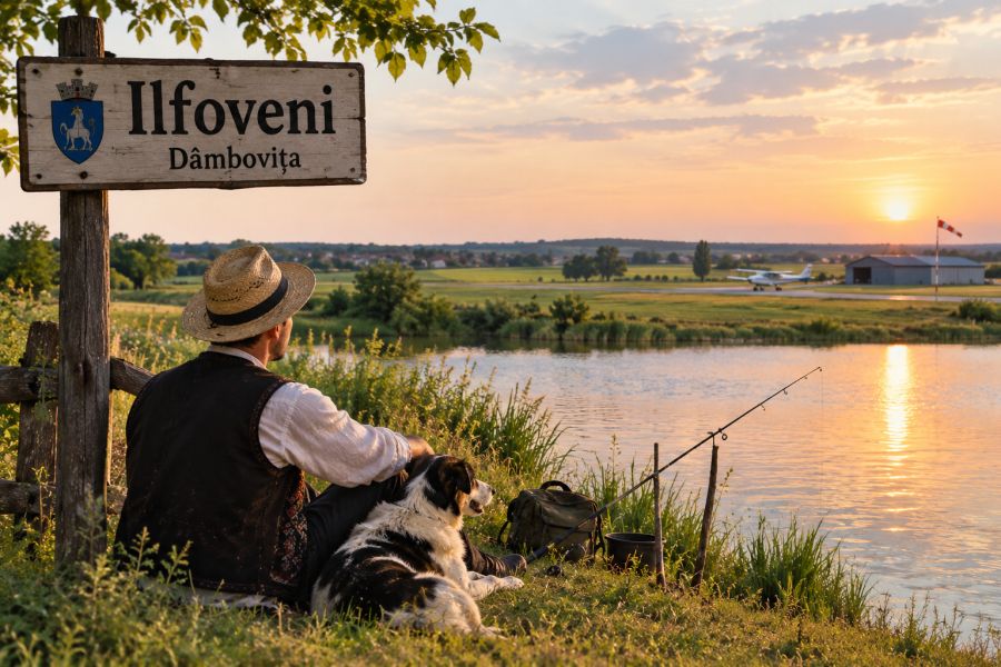 Ilfoveni, satul din comuna Nucet prezentat într-un ghid local