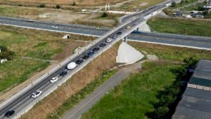 Reparațiile pasajului DJ401 peste A0 au fost reluate cu trafic dirijat prin semafoare