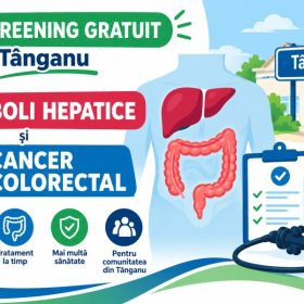 Screening gratuit la Tânganu pentru boli hepatice și cancer colorectal