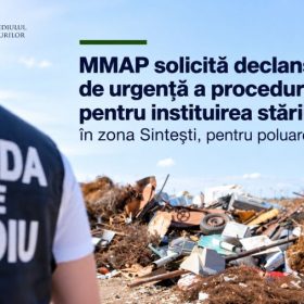 Stare de alertă cerută pentru arderile din Sintești