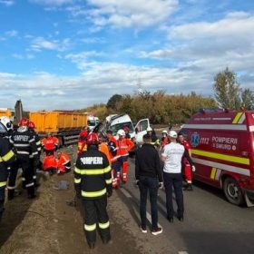 Două persoane au murit în accidentul de pe DN7 la Buftea