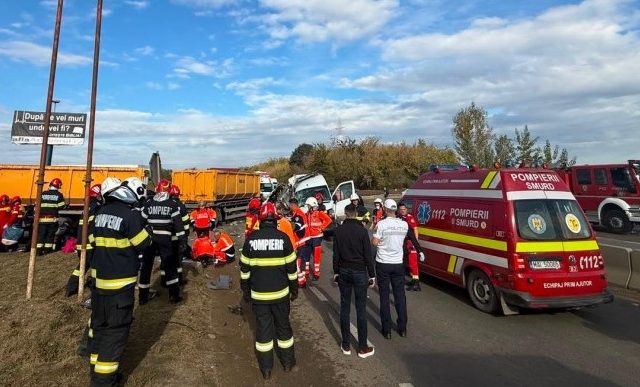 Două persoane au murit în accidentul de pe DN7 la Buftea