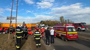 Șoferul microbuzului implicat în accidentul de la Buftea a fost plasat sub control judiciar