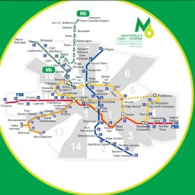 tunelurilor M6 spre Otopeni